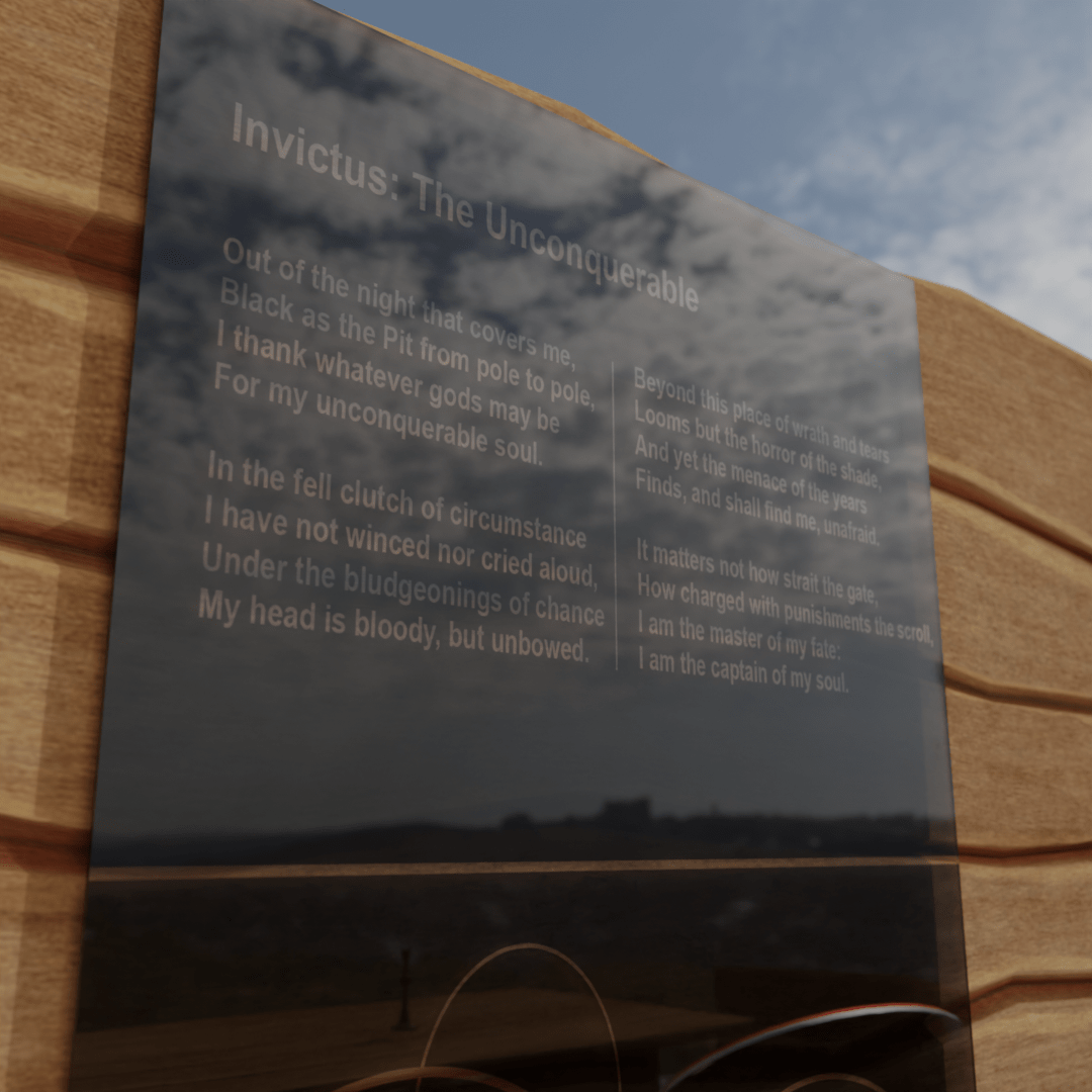 Gedicht en glasplaat